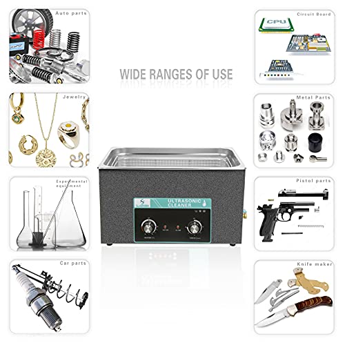 Ultrasonic Cleaner Large SupRUCCI Commercial Ultrasonic Cleaner with