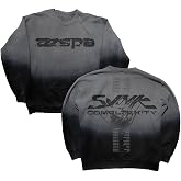 Synk Compl&aelig;xity Tour Merch Collection Ombre Gray Dateback Crewneck