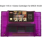 Multi Cart 110 in 1 Super NES Cartridge with SAVE OPTIONS