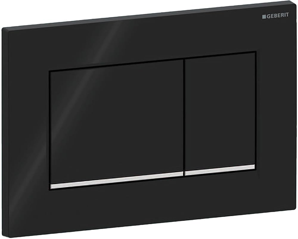 Geberit K13379 Sigma 30 Actuator Plate Black Gloss Chrome KM1 115.883