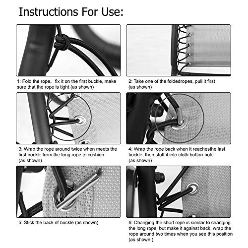 SunnyZoo Professional Replacement Cords for Zero Gravity Recliner