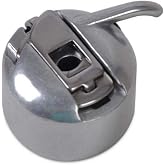 DIIOOMIEEU Sewing Machine Bobbin for Case Metal Steel Bobbin for Case for Front Loading 15 Class Machines Suitable for Household