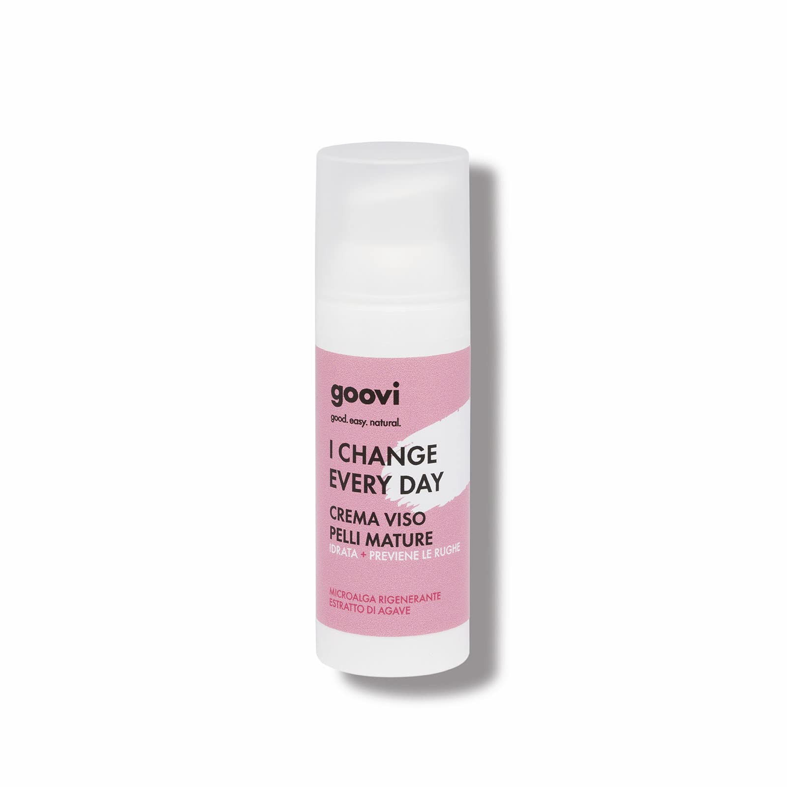 Goovi l Change Every Day Crema Viso Pelli Mature Idrata + Previene Rughe, 50ml