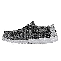 Hey Dude Men's Wally Stretch Meteorite Size 14