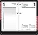 AT-A-GLANCE 2014 Desk Calendar with Tabs Refill, 3.5 x 6 Inches (E717T-50)