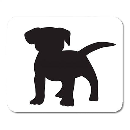 Amazon ゲーミングマウスパッド犬ベクトル分離されたシルエットラブラドールジャックラボアウトラインのシルエット Probiotic マウスパッド 通販