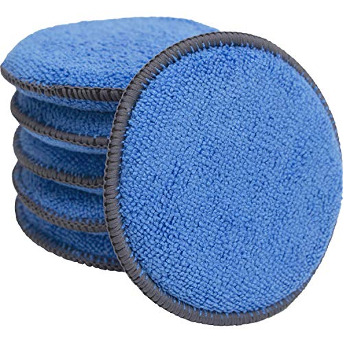 VIKING Microfiber Car Detailing Applicator Pads, Car Wax Applicator, 5