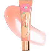 Charlotte Tilbury Healthy Glow Nectar Lip Oil - Sheer Tinted Lip Gloss Oil with Hyaluronic Acid & Vitamin E - Leaves Lips with a High-Shine Glaze & Lasting Hydration