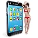 5.5-Foot Jumbo iPool Smartphone Swimming Pool Float, Inflatable Water Raft by Sol Coastal