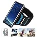 Samsung Galaxy S8 Plus Armband & Armour Case Set-LOVPHONE Multifunctional Sport Running Armband + Premium Protective Case with Kickstand for Galaxy S8 Plus,Soft Elastic Strap with Key Holder(Black)-S