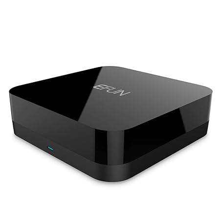 EFUN Universal WiFi Smart IR Fernbedienung, 360°, unterstützt alle IR-Geräte wie Klimaanlage/TV/STB, Lernen Funktion, Remote 