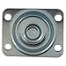 Waxman Casters TPR Rubber Caster Wheel – Gray 5-Inch Swiveling Top Plate – Non-Marking, Safe on Surfaces – For Multi-Purpose Use