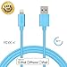 Gembonics Apple MFi Certified, 8 Pin Lightning to USB Cable 3ft Sync & Charger for iPhone X, 8 8Plus, 7 7 Plus, 6 6Plus, 5s, 5c, 5, iPad Air, Mini, iPod Touch (Blue)