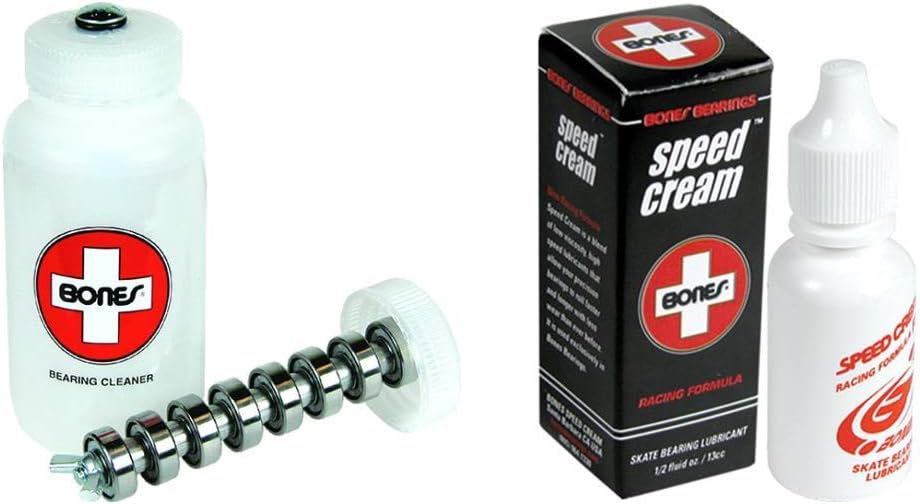 Bones Skate Bearings Cleaning Unit & Bearings, bearings speed cream