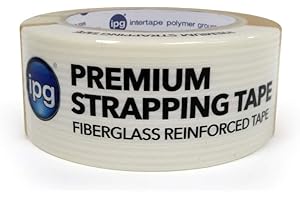 IPG 9718 Premium Strapping Tape, 1.88" x 60 yd (Single-Roll), Clear