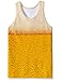 RAISEVERN 3D Print Funny Pattern Realistic Underwaist Gym Tank Tops for Men