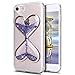 iPhone 7 Plus Case,Case for iPhone 7 Plus,ikasus Flowing Liquid Floating Hourglasses Love Heart Bling Glitter Sparkle Quicksand Clear Soft Gel TPU Rubber Case Cover for iPhone 7 Plus 5.5