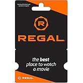 Regal Entertainment Physical Gift Card