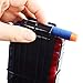 Bullet Clips, Yamix 4 Pack 12-Darts Quick Reload Clips Magazine Clips for nerf n strike elite blaster - Transparent Black
