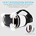 Pansonite 3D VR Headset Virtual Reality Glasses for Play Your Best Mobile Games & 360 Movies, More Comfortable VR Glasses Goggles Plus Special Adjustable Eye Care System