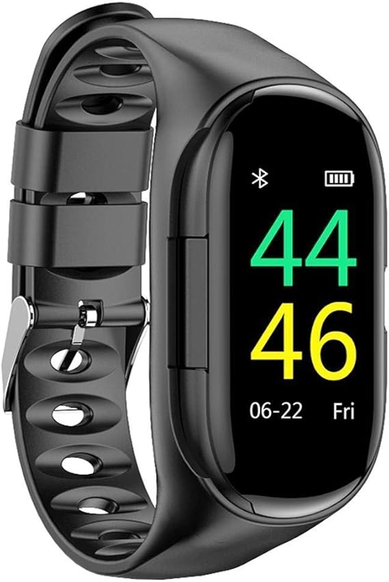 ELEXTOR Earbuds SmartWatch,M1 2 en 1 pulsera inteligente auricular ...