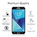 Galaxy J7 Sky Pro,[2 Pack] Linboll Tempered Glass Screen Protector (Full Screen Coverage),[Easy Installation][Bubble Free] for Samsung Galaxy J7 V/J7 Perx/J7 Sky Pro/J7[5.5 Inch](2017 Released) Black