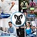 Back Brace Posture Corrector XL for Women Men with Magnetic Stone Adjustable Neoprene Straps Improves Posture and Provides Lumbar Support for Lower and Upper Back Pain
