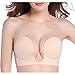 Unilove Strapless Bra Push Up Bras for Women Invisible Bra Adhesive Backless Bra (B, Beige)