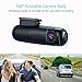 Small WiFi Dash Cam Camera for Car, Blueskysea B1W Mini Vehicle Video Driving Recorder 360 Degree Rotatable Lens 1080p 30fps G-Sensor Loop Recording