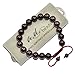 AD Beads Natural 10mm Gemstone Bracelets Healing Power Crystal Macrame Adjustable 7-9 Inch (Red Garnet)