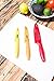 Zyliss Utility Kitchen Knives with Sheath Covers - Dishwasher Safe - Stainless Steel Kitchen Knives Perfect for Cutting Meat, Vegetables & Fruit - 3 Piece Paring Set