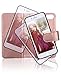 iPhone 8 Case, iPhone 7 Wallet Case, Crosspace Premium PU Leather Flip Wallet Case 2-in-1 Protective Magnetic Shell Credit Card Holder and Wrist Lanyard for Apple iPhone 7 iPhone -Smooth Champagne