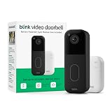 Blink Video Doorbell (newest model) – Head-to-toe HD view, two-year battery life, and simple setup. Sync Module Core included – System (Black)