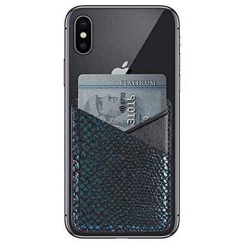 Card Holder for Back of Phone, Phone Credit Card Holder Wallet Stick on Back iPhone Case