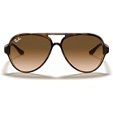 Ray-Ban RB4125 Cats 5000 Aviator Sunglasses for Men for Women