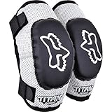 2012 FOX PEE WEE TITAN ELBOW GUARDS (BLACK/SILVER)