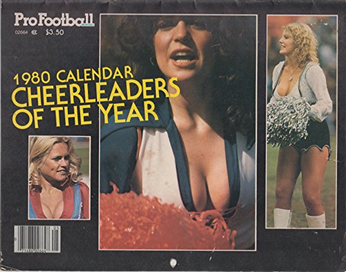 Pro Football 1980 Calendar Cheerleaders of the Year by