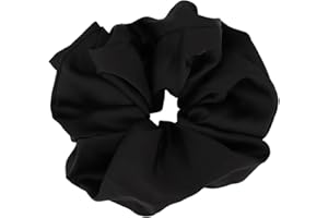 Yoga Mat Scrunchie, Black Satin Elastic Strap Band Fits All Standard Yoga Mats Holder Accessories(Not Suitable for Overly Thi