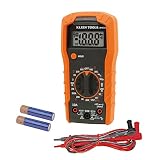 Klein Tools MM300 Digital Manual-Ranging Multimeter, Tests Batteries, Diodes, and Continuity, 600V