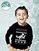 T-Rex VS Reindeer Funny Xmas Long sleeve kids T-Shirt With Christmas Prop