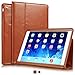 KAVAJ iPad Air Leather case Cover Berlin for The Apple iPad Air Cognac Brown - Genuine Leather with Stand-up Feature. Thin Smart Cover as Premium Accessory for The Original Apple iPad Air