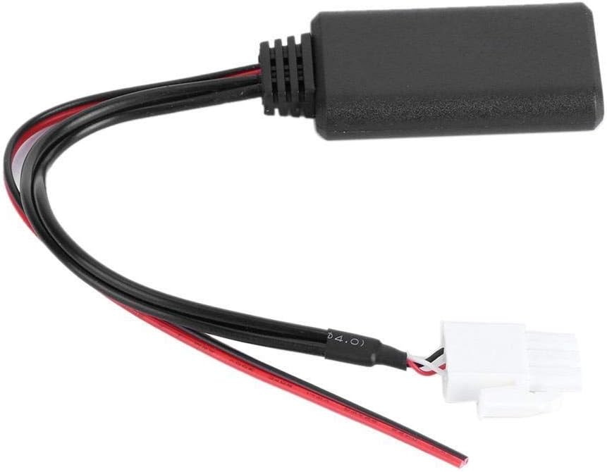 Dingln 3-pin Bluetooth wireless audio cable adapter AUX stereo music for GL1800 Goldwing, Matte Black, normal - Image 3