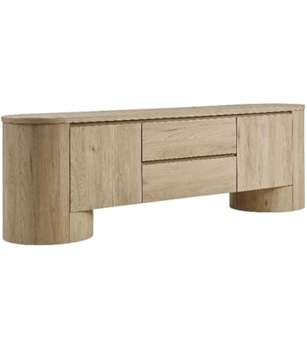 Amazon.com: Modway Overture 63 Inch Oval TV Stand w/Storage in