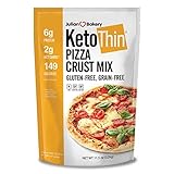 Julian Bakery Keto Thin Pizza Crust Mix (Low Carb | Gluten-Free | Grain-Free) (Makes One 14" Or Two 10" Pizzas) (Single Pack)