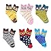 Deer Mum Women Lady Cute Novelty Owl Design Casual Fashion Socks
