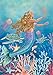 Briarwood Lane Mermaid Summer Garden Flag Nautical Fish 12.5