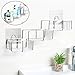 Stainless Steel Shelf Organizer, Rerii Self Adhesive Stainless Steel Bathroom Shower Rack Organizer for Shampoo, Kitchen Organizer Shelf for Condiment Bottles - Drill Free, Recyclable Adhesive Pad