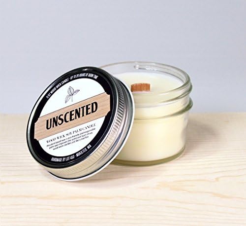 Unscented Mason Jar Candle