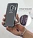 Ringke Fusion Compatible with Galaxy S9 Plus Case Ergonomic Transparent (Drop Defense) PC Back Drop Protection Shock Absorption Cover for Galaxy S 9 Plus (2018) - Smoke Black