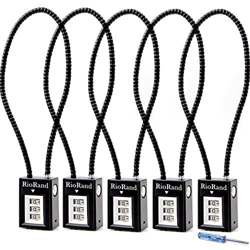 Trigger lock 3 Digit Combination 15 Inch Gun Cable Lock (5PCS) Pricepulse
